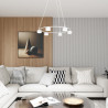 Lampa wisząca STARLIT 6 WH 1373/6 EMIBIG