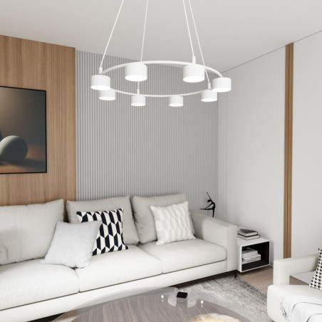 Lampa wisząca STARLIT 8 WH 1373/8 EMIBIG