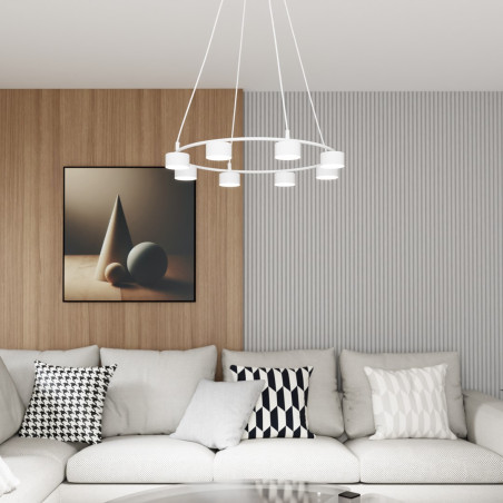 Lampa wisząca STARLIT 8 WH 1373/8 EMIBIG