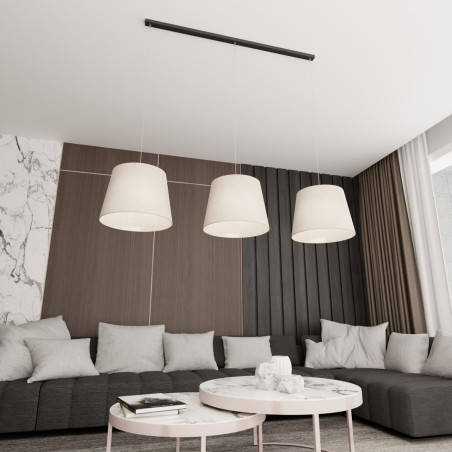 Lampa wisząca EPOCA 3 BEIGE 1404/3 EMIBIG