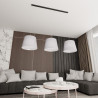 Lampa wisząca EPOCA 3 GREY 1405/3 EMIBIG