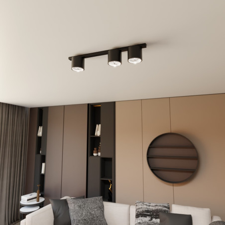 Lampa sufitowa NANO 3 BLACK 1310/3 EMIBIG