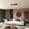 Lampa sufitowa NANO 3 BLACK 1310/3 EMIBIG