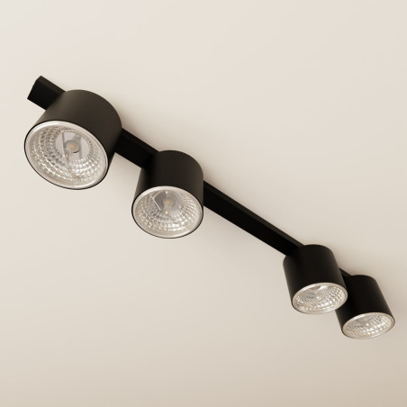 Lampa sufitowa NANO 4 BLACK 1310/4 EMIBIG