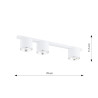 Lampa sufitowa NANO 3 WHITE 1311/3 EMIBIG