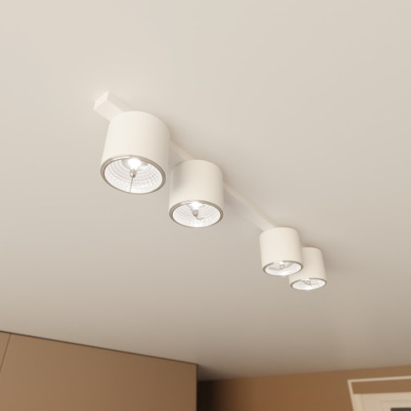 Lampa sufitowa NANO 4 WHITE 1311/4 EMIBIG
