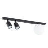 Lampa sufitowa BASTER 3 BLACK 1314/3 EMIBIG