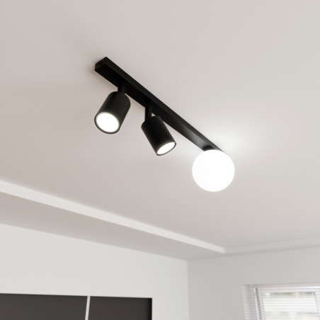 Lampa sufitowa BASTER 3 BLACK 1314/3 EMIBIG