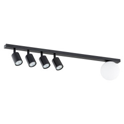 Lampa sufitowa BASTER 5 BLACK 1314/5 EMIBIG