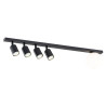Lampa sufitowa BASTER 5 BLACK 1314/5 EMIBIG