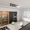Lampa sufitowa BASTER 5 BLACK 1314/5 EMIBIG