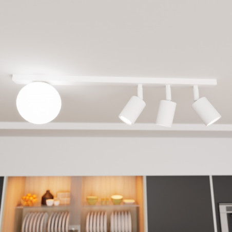 Lampa sufitowa BASTER 4 WHITE 1315/4 EMIBIG