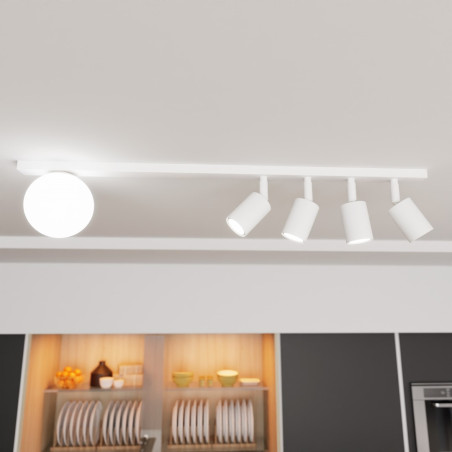 Lampa sufitowa BASTER 5 WHITE 1315/5 EMIBIG
