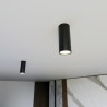 Lampa sufitowa TECNO 1S BLACK 1316/1S EMIBIG