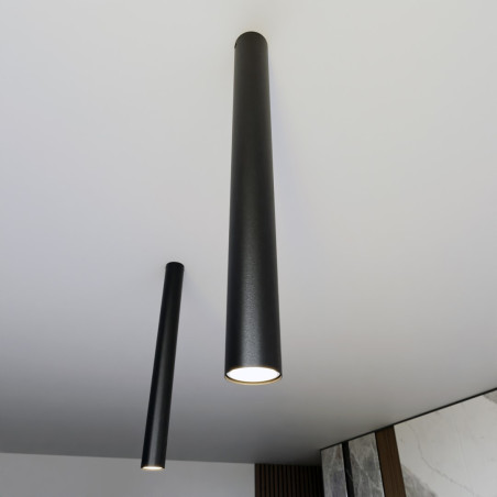 Lampa sufitowa TECNO 1XL BLACK 1316/1XL EMIBIG