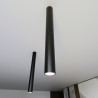 Lampa sufitowa TECNO 1XL BLACK 1316/1XL EMIBIG