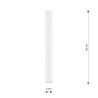 Lampa sufitowa TECNO 1XL WHITE 1317/1XL EMIBIG