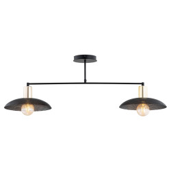 Żyrandol SPIRIT 2 BLACK 1320/2 EMIBIG