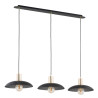 Żyrandol SPIRIT 3 BLACK 1320/3 EMIBIG