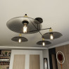 Żyrandol SPIRIT 4 BLACK 1320/4 EMIBIG