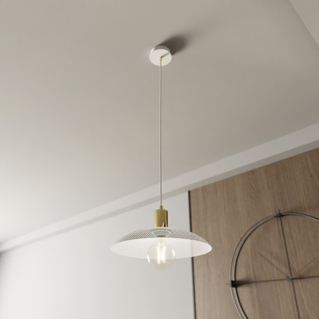 Żyrandol SPIRIT 1 WHITE 1321/1 EMIBIG