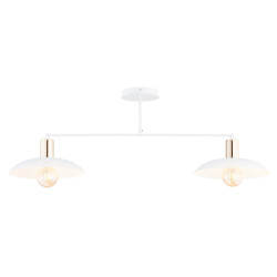 Żyrandol SPIRIT 2 WHITE 1321/2 EMIBIG