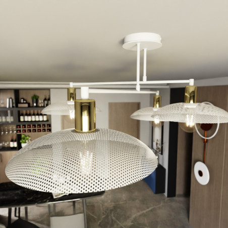 Żyrandol SPIRIT 4 WHITE 1321/4 EMIBIG