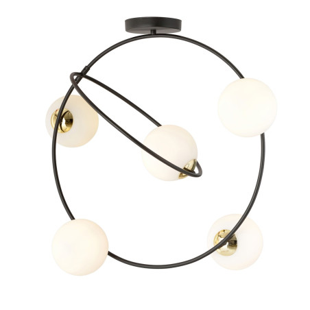 Żyrandol STARDOM 5 BL OPAL 1293/5 EMIBIG
