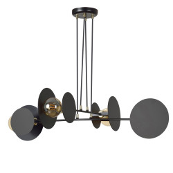Lampa wisząca IDEA 4 BLACK 792/4 EMIBIG