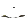 Lampa sufitowa  LOTUS 2 BLACK/GOLD 1106/2 EMIBIG