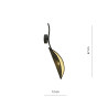 Kinkiet LOTUS K1 BLACK/GOLD 1106/K1 EMIBIG