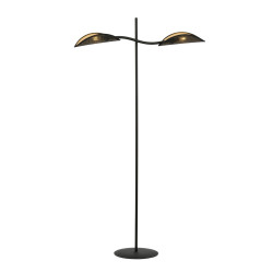 Lampa podłogowa LOTUS LP2 BLACK/GOLD 1106/LP2 EMIBIG
