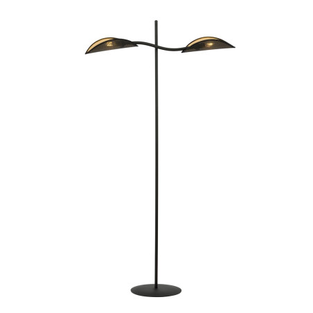 Lampa podłogowa LOTUS LP2 BLACK/GOLD 1106/LP2 EMIBIG