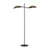 Lampa podłogowa LOTUS LP2 BLACK/GOLD 1106/LP2 EMIBIG