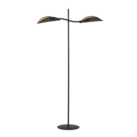 Lampa podłogowa LOTUS LP2 BLACK/GOLD 1106/LP2 EMIBIG