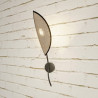 Kinkiet LOTUS K1 BLACK/RATTAN 1108/K1 EMIBIG