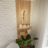Kinkiet LOTUS K1 BLACK/RATTAN 1108/K1 EMIBIG