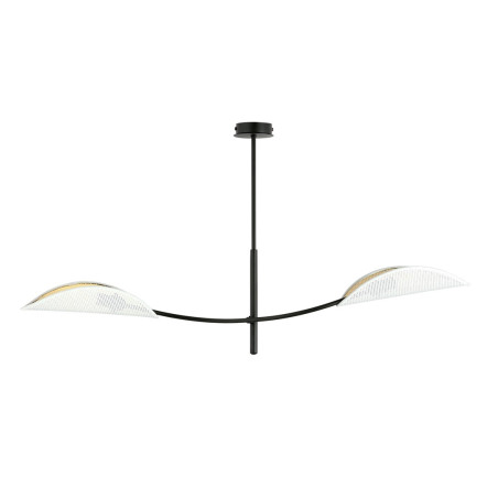 Lampa sufitowa  LOTUS 2 WHITE/GOLD 1107/2 EMIBIG
