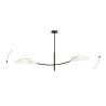 Lampa sufitowa  LOTUS 2 WHITE/GOLD 1107/2 EMIBIG
