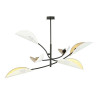 Lampa sufitowa  LOTUS 6 WHITE/GOLD 1107/6 EMIBIG