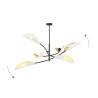 Lampa sufitowa  LOTUS 6 WHITE/GOLD 1107/6 EMIBIG