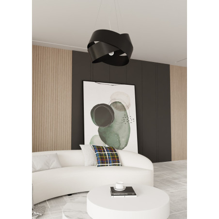 Lampa wisząca VIENO BLACK 512/1 EMIBIG