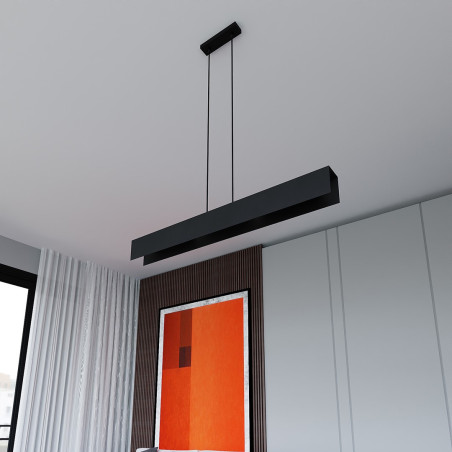 Lampa wisząca GENTOR 4 BLACK 672/4 EMIBIG