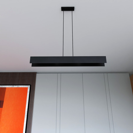 Lampa wisząca GENTOR 4 BLACK 672/4 EMIBIG