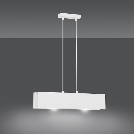 Lampa wisząca GENTOR 2 WHITE 673/2 EMIBIG