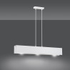Lampa wisząca GENTOR 3 WHITE 673/3 EMIBIG