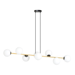 Lampa wisząca GRAVITY 8 BL OPAL 1241/8 EMIBIG