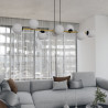 Lampa wisząca GRAVITY 8 BL OPAL 1241/8 EMIBIG