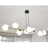 Lampa wisząca GRAVITY 8 BL OPAL 1241/8 EMIBIG