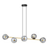 Lampa wisząca GRAVITY 6 BL GRAFIT 1237/6 EMIBIG